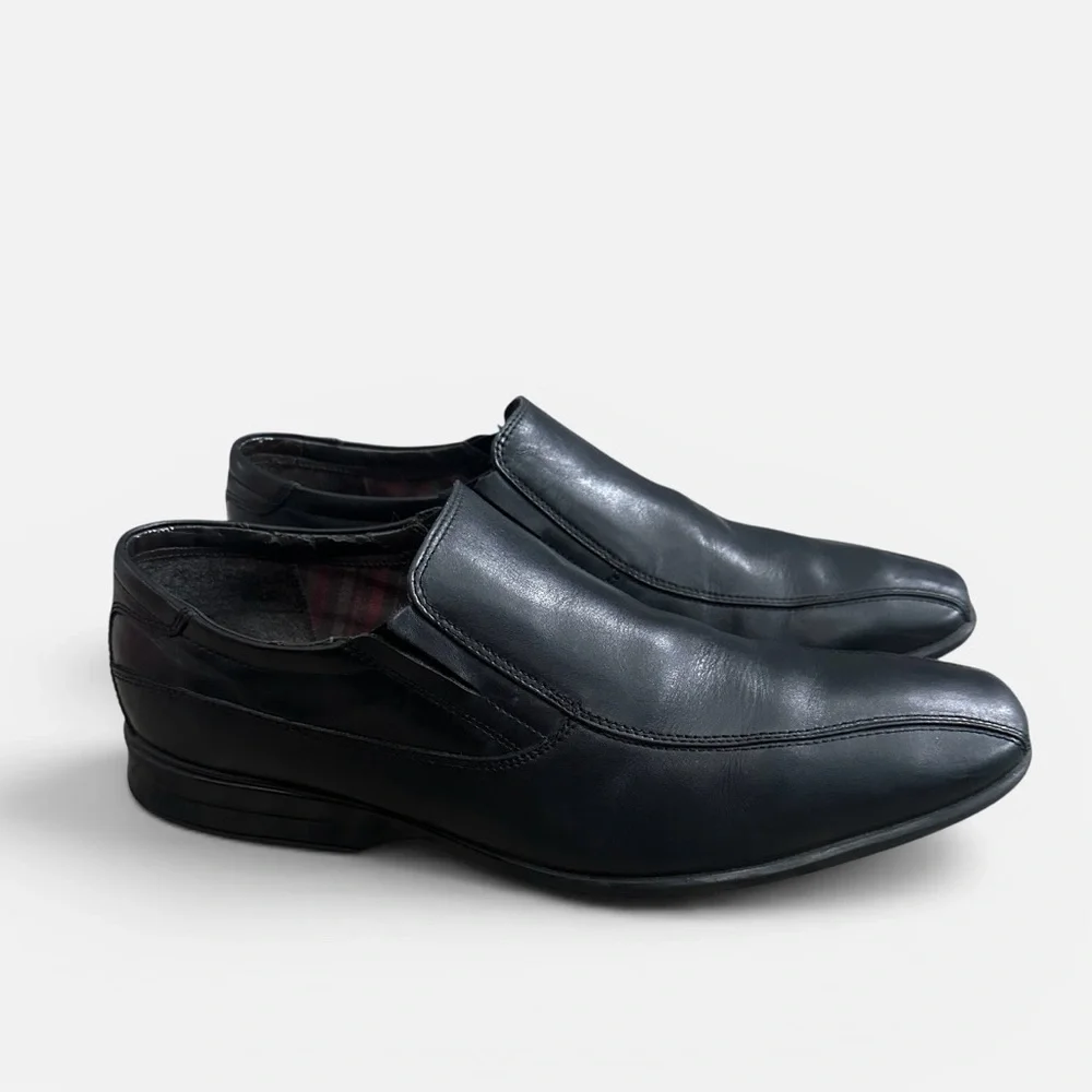 Clark’s Leather‎ Loafers Dress Shoes Black Mens 12